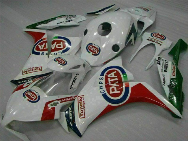 2012-2016 Red White PATA Honda CBR1000RR Motorcycle Fairings Kits UK Factory 2012-2016 Red White PATA Honda CBR1000RR Motorcycle Fairings Kits UK Factory