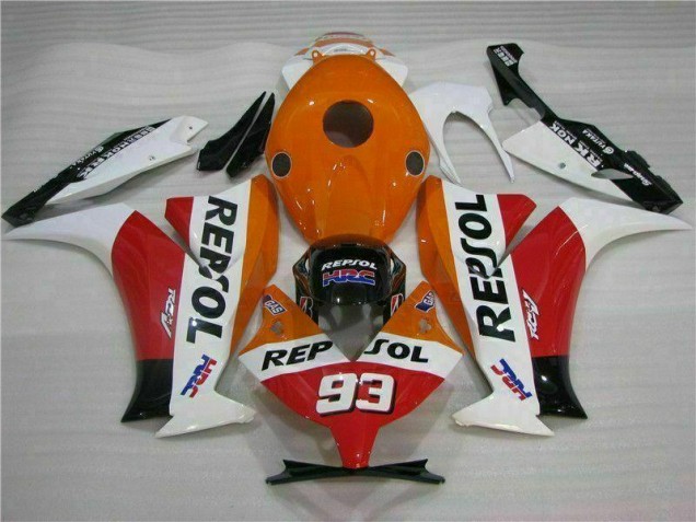 2012-2016 Orange Repsol 93 Honda CBR1000RR Moto Fairings UK Factory
