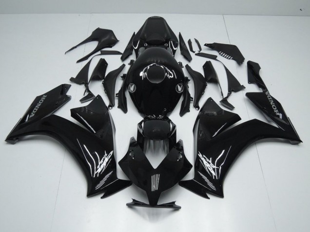 2012-2016 Glossy Black Honda CBR1000RR Motorcycle Fairings Kits UK Factory