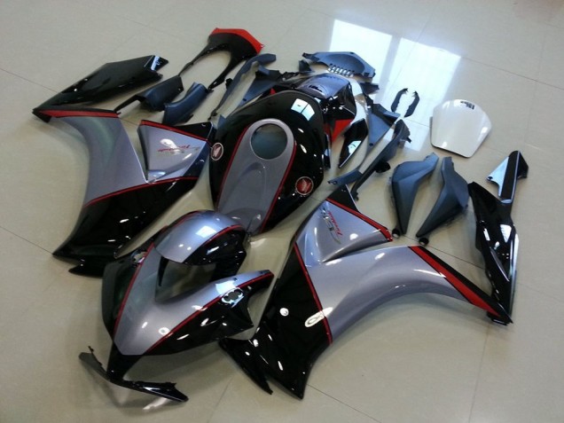 2012-2016 Black Grey Honda CBR1000RR Motorbike Fairings UK Factory