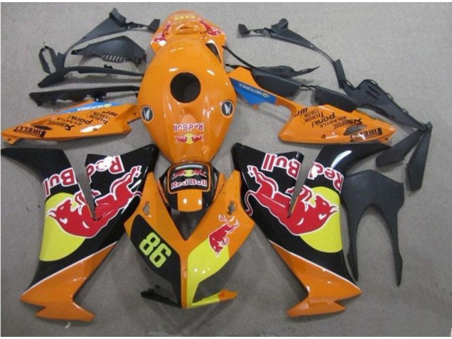 2012-2016 Red Bull 86 Honda CBR1000RR Motorcycle Fairing Kit UK Factory