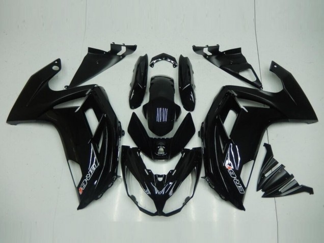 2012-2016 Glossy Black Kawasaki EX650 Motorcycle Fairings Kit UK Factory 2012-2016 Glossy Black Kawasaki EX650 Motorcycle Fairings Kit UK Factory
