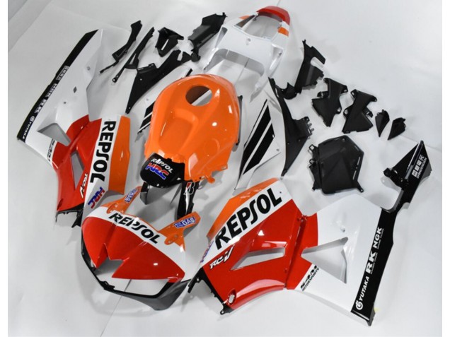 2013-2021 Red White Orange Repsol Honda CBR600RR Motorcycle Fairings Kit UK Factory