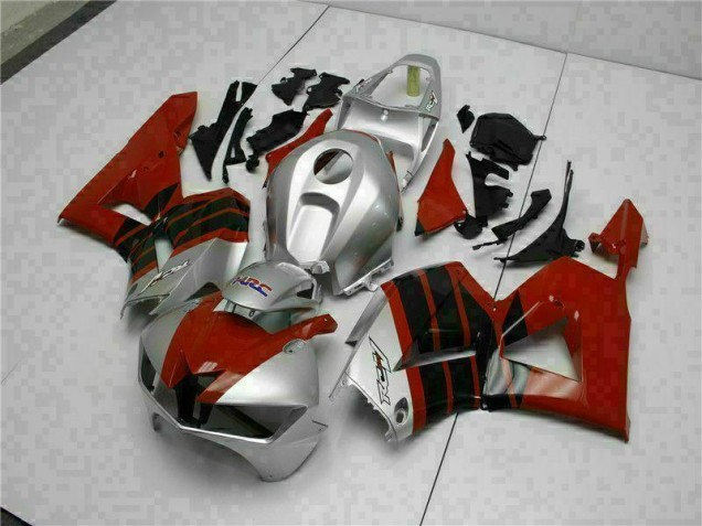2013-2021 Red Silver Honda CBR600RR Motorcycle Fairing Kits UK Factory 2013-2021 Red Silver Honda CBR600RR Motorcycle Fairing Kits UK Factory
