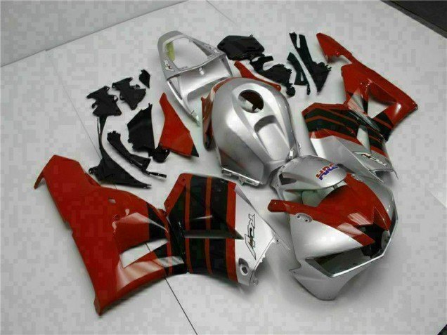 2013-2021 Red Silver Honda CBR600RR Motorcycle Fairing Kits UK Factory 2013-2021 Red Silver Honda CBR600RR Motorcycle Fairing Kits UK Factory