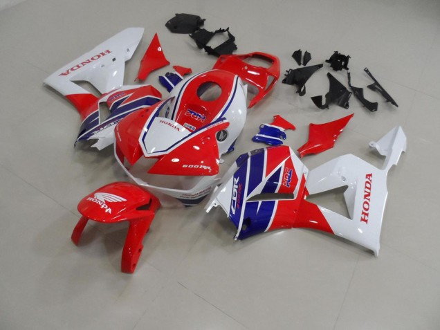 2013-2021 Red White Blue HRC Honda CBR600RR Moto Fairings UK Factory 2013-2021 Red White Blue HRC Honda CBR600RR Moto Fairings UK Factory