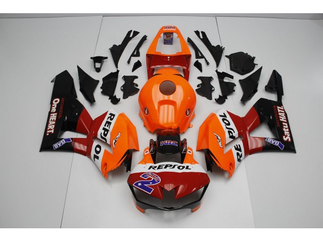 2013-2021 Repsol Honda CBR600RR Motorcycle Replacement Fairings UK Factory 2013-2021 Repsol Honda CBR600RR Motorcycle Replacement Fairings UK Factory