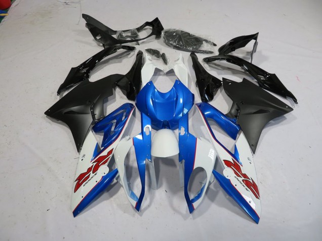 2015-2018 Blue White Black BMW S1000RR Motorbike Fairings UK Factory