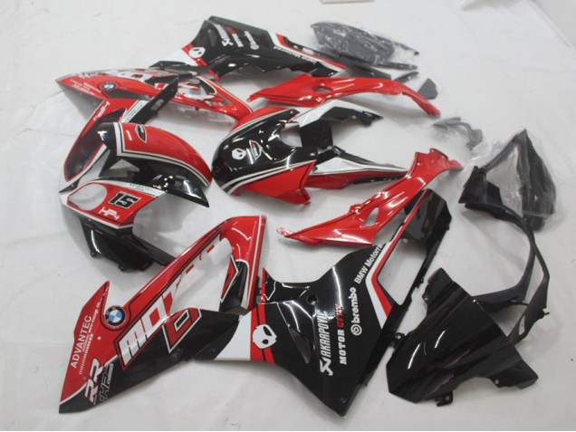 2015-2018 Red Black BMW S1000RR Motorcycle Fairing Kits UK Factory 2015-2018 Red Black BMW S1000RR Motorcycle Fairing Kits UK Factory