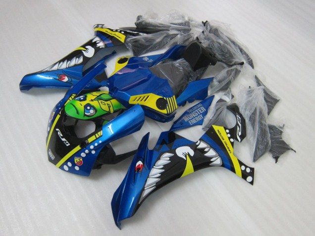 2015-2019 Blue Rossi Yamaha YZF R1 Motorcycle Fairing UK Factory 2015-2019 Blue Rossi Yamaha YZF R1 Motorcycle Fairing UK Factory