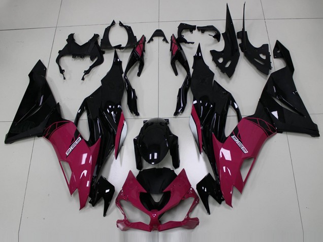 2019-2023 Pink Black Kawasaki ZX6R Motorbike Fairing UK Factory 2019-2023 Pink Black Kawasaki ZX6R Motorbike Fairing UK Factory