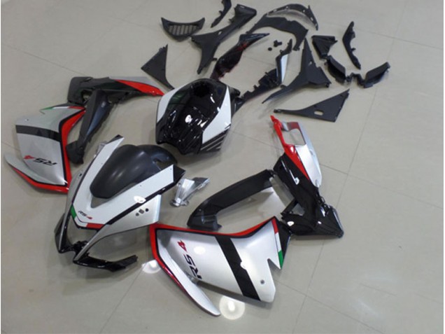 2011-2018 Black Silver Red Aprilia RS4 50 125 Bike Fairing Kit UK Factory