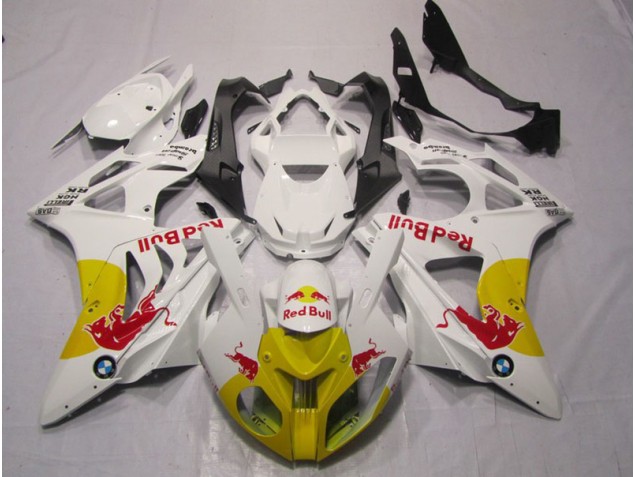 2009-2014 Yellow White RedBull BMW S1000RR Bike Fairing Kit UK Factory 2009-2014 Yellow White RedBull BMW S1000RR Bike Fairing Kit UK Factory