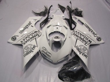 2007-2014 White Jack Daniels Ducati 1098 Motor Fairings UK Factory