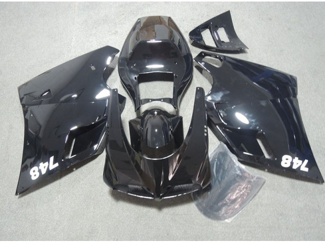 1993-2005 Black Ducati 748 Motorcycle Fairing Kit UK Factory