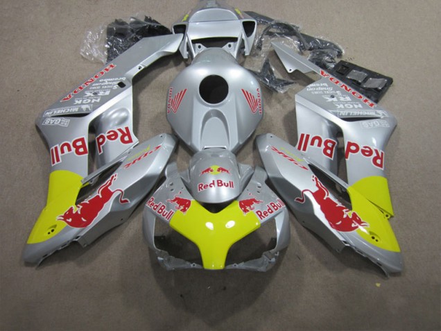 2004-2005 Silver Red Bull Honda CBR1000RR Motorcylce Fairings UK Factory