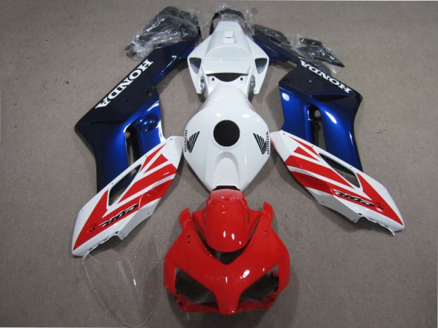 2004-2005 Blue Red White Honda CBR1000RR Motorbike Fairing UK Factory 2004-2005 Blue Red White Honda CBR1000RR Motorbike Fairing UK Factory