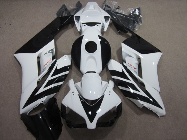 2004-2005 Black White Honda CBR1000RR Motor Bike Fairings UK Factory