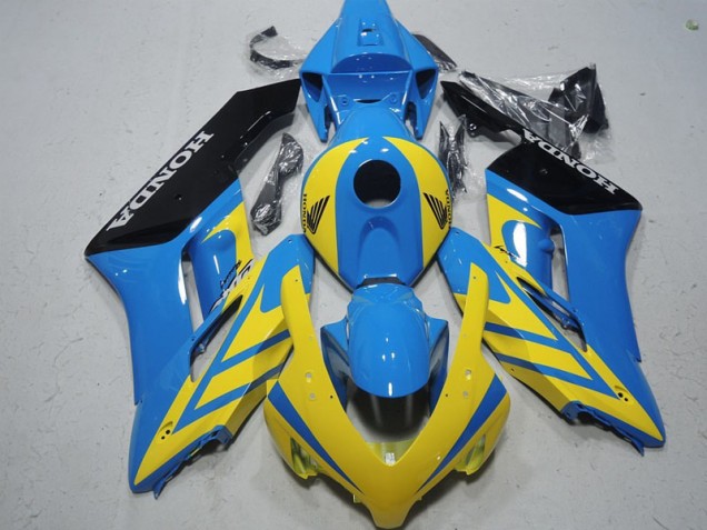 2004-2005 Blue Yellow Honda CBR1000RR Motorcycle Fairing Kits UK Factory 2004-2005 Blue Yellow Honda CBR1000RR Motorcycle Fairing Kits UK Factory