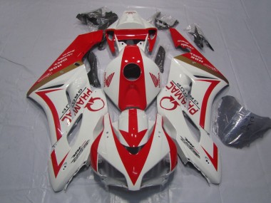 2004-2005 White Red PRAMAC Honda CBR1000RR Motorcycle Bodywork UK Factory