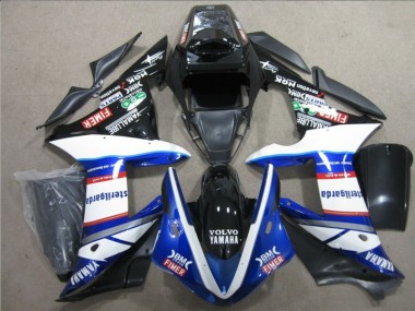 2004-2005 Black White Blue Sterilgarda Volvo Honda CBR1000RR Motorcycle Fairings Kit UK Factory