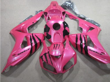 2006-2007 Pink Black Monster Honda CBR1000RR Motor Fairings UK Factory