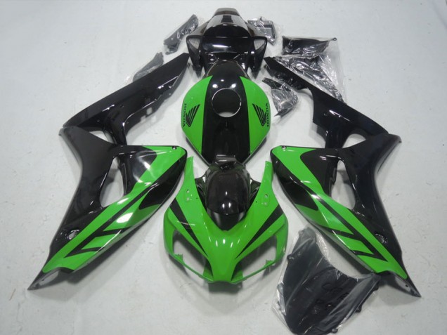 2006-2007 Black Green Honda CBR1000RR Motorcylce Fairings UK Factory