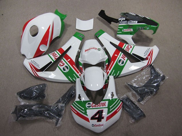 2008-2011 Castrol 4 Honda CBR1000RR Replacement Fairings UK Factory