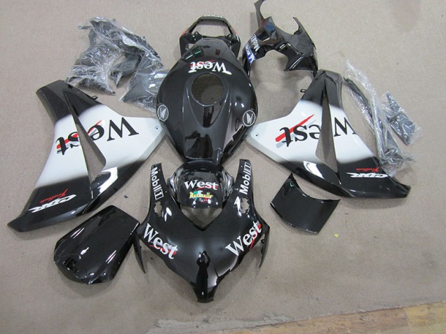 2008-2011 Black West Honda CBR1000RR Bike Fairings UK Factory 2008-2011 Black West Honda CBR1000RR Bike Fairings UK Factory