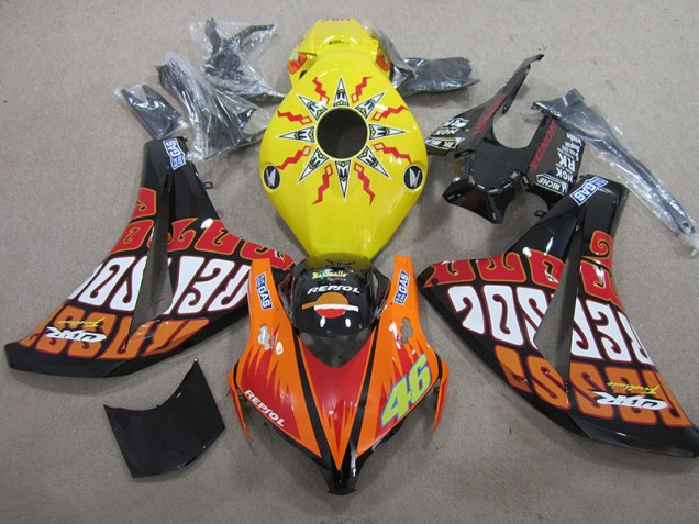 2008-2011 Repsol 46 Honda CBR1000RR Bike Fairing UK Factory 2008-2011 Repsol 46 Honda CBR1000RR Bike Fairing UK Factory