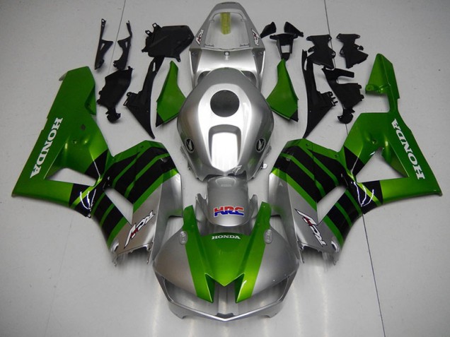 2012-2016 Black Green Silver HRC Honda CBR1000RR Motorbike Fairing Kits UK Factory