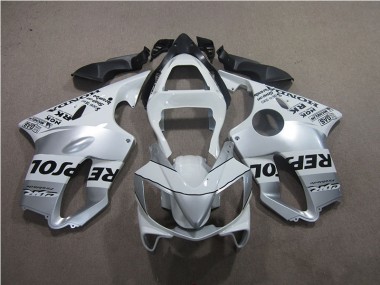 2001-2003 Silver Repsol Honda CBR600 F4i Motor Fairings UK Factory