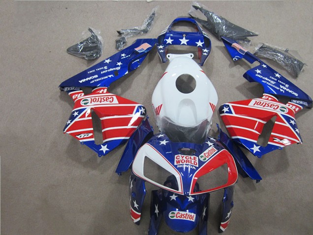 2005-2006 Cycle World Castrol Honda CBR600RR Motorcycle Bodywork UK Factory