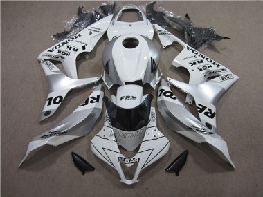2007-2008 Silver Repsol Honda CBR600RR Bike Fairings UK Factory