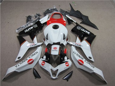 2007-2008 Red White Black Konica Minolta MAPEI Honda CBR600RR Motorcycle Bodywork UK Factory