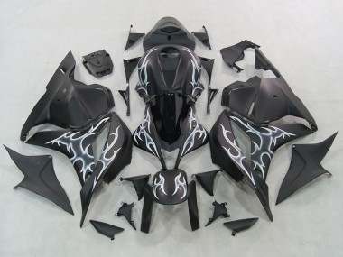 2007-2008 Black Honda CBR600RR Motorbike Fairing Kits UK Factory