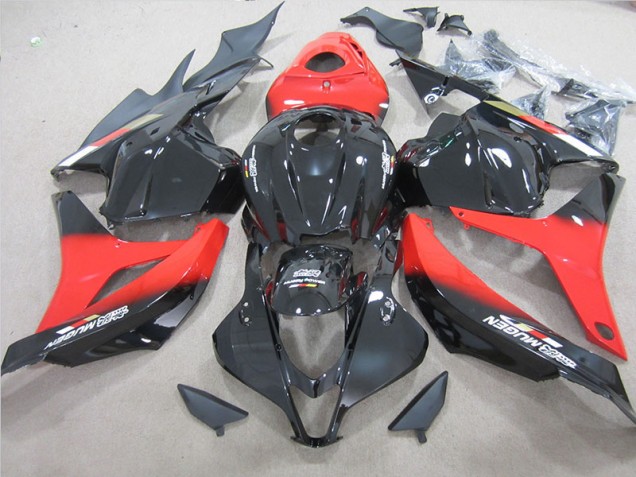 2009-2012 Black Red Honda CBR600RR Bike Fairing UK Factory 2009-2012 Black Red Honda CBR600RR Bike Fairing UK Factory
