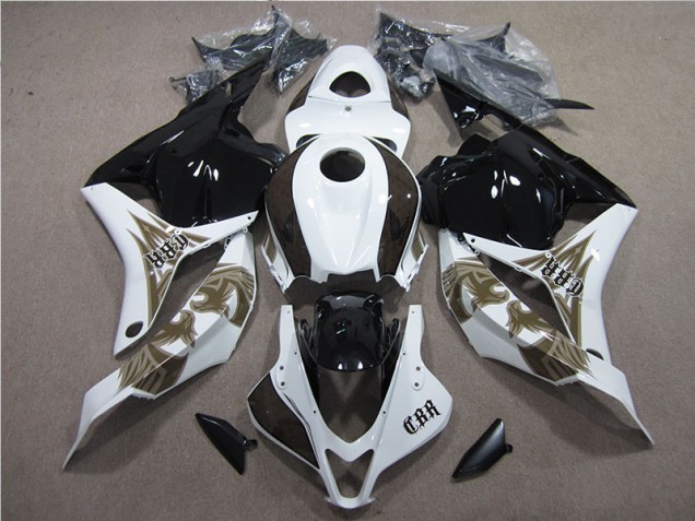 2009-2012 Black White Honda CBR600RR Bike Fairing Kit UK Factory 2009-2012 Black White Honda CBR600RR Bike Fairing Kit UK Factory