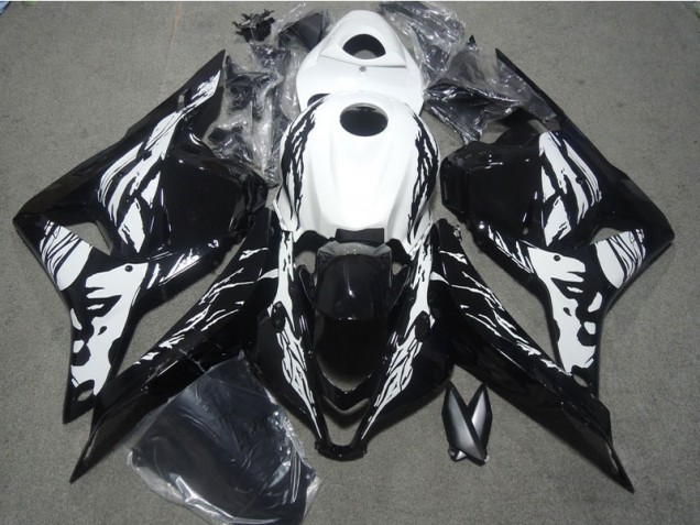 2009-2012 Black White Honda CBR600RR Bike Fairing UK Factory 2009-2012 Black White Honda CBR600RR Bike Fairing UK Factory