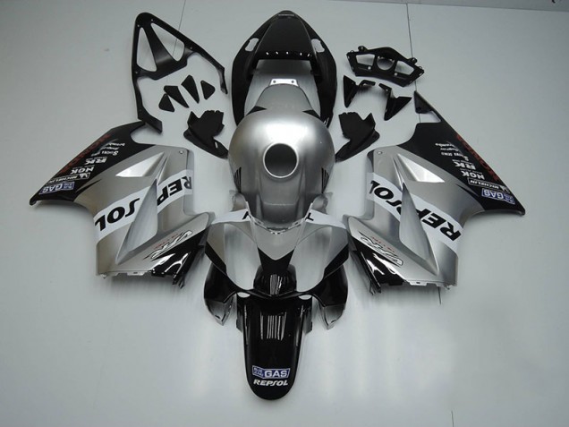 2002-2013 Silver Repsol Honda VFR800 Motorcycle Fairings & Bodywork UK Factory 2002-2013 Silver Repsol Honda VFR800 Motorcycle Fairings & Bodywork UK Factory