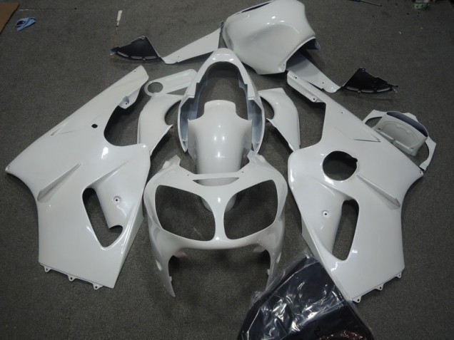 2002-2006 White Kawasaki ZX12R Motorcyle Fairings UK Factory 2002-2006 White Kawasaki ZX12R Motorcyle Fairings UK Factory