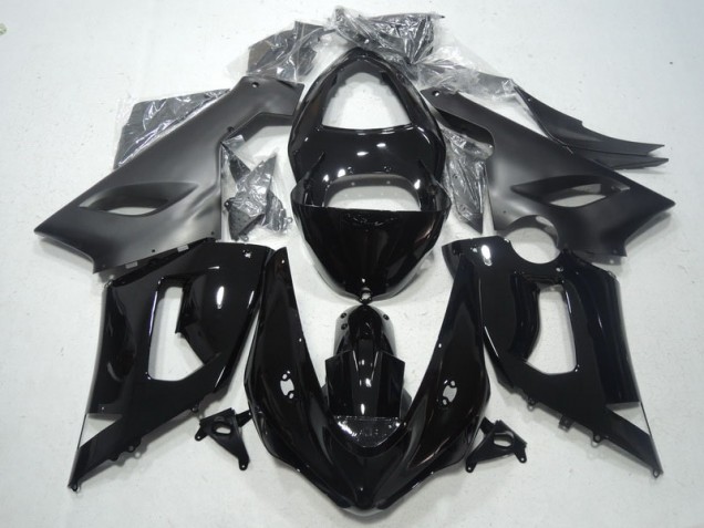 2005-2006 Black Kawasaki ZX6R Motorbike Fairing UK Factory 2005-2006 Black Kawasaki ZX6R Motorbike Fairing UK Factory