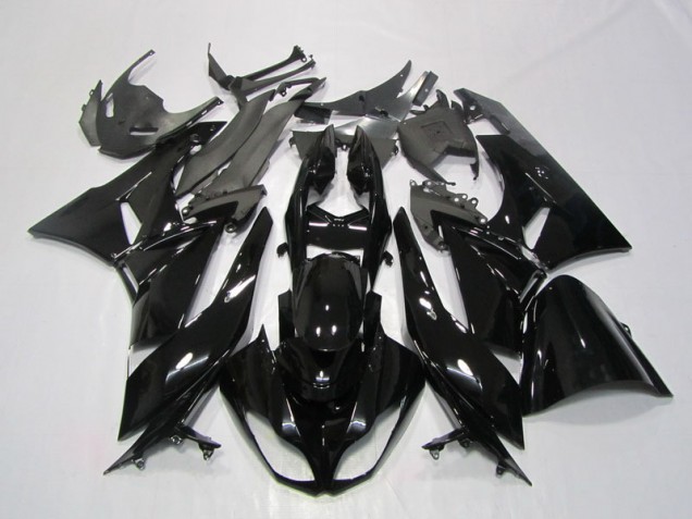 2009-2012 Black Kawasaki ZX6R Motorcycle Fairings UK Factory 2009-2012 Black Kawasaki ZX6R Motorcycle Fairings UK Factory