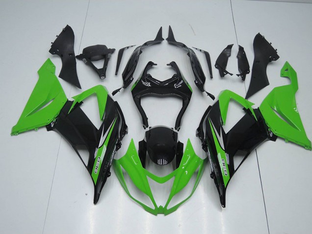 2013-2018 Black Green 636 Kawasaki ZX6R Bike Fairings UK Factory 2013-2018 Black Green 636 Kawasaki ZX6R Bike Fairings UK Factory