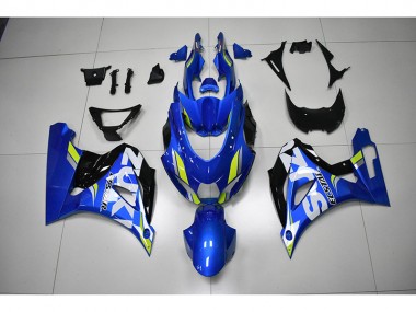 2017-2021 Blue White Decal Suzuki GSXR1000 Motorcycle Bodywork UK Factory