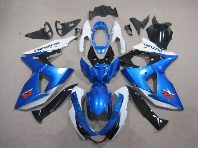 2009-2016 Blue White Suzuki GSXR1000 Bike Fairings UK Factory 2009-2016 Blue White Suzuki GSXR1000 Bike Fairings UK Factory