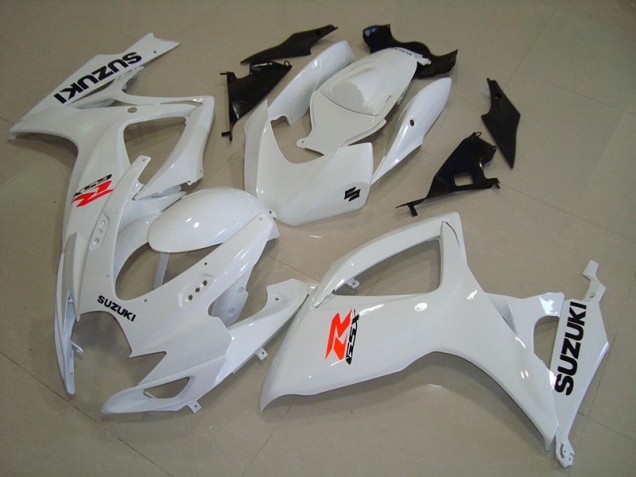2006-2007 White Suzuki GSXR750 Motor Fairings UK Factory 2006-2007 White Suzuki GSXR750 Motor Fairings UK Factory