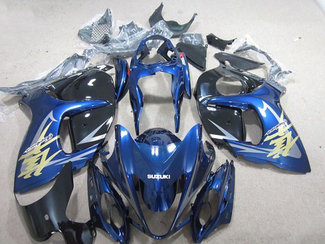 2008-2019 Blue White Gold Decal Suzuki GSXR1300 Hayabusa Motorbike Fairing UK Factory 2008-2019 Blue White Gold Decal Suzuki GSXR1300 Hayabusa Motorbike Fairing UK Factory