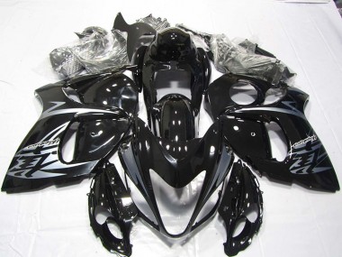 2008-2019 Black Suzuki GSXR1300 Hayabusa Replacement Motorcycle Fairings UK Factory