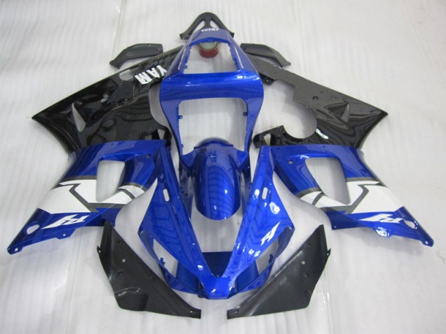 2000-2001 Blue Black White Yamaha YZF R1 Motorcycle Fairing UK Factory